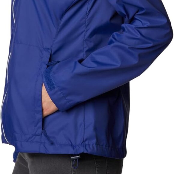 🆕Columbia Women's Switchback III Rain Jacket- Small- Dark Sapphire- Brand NEW - Picture 4 of 5